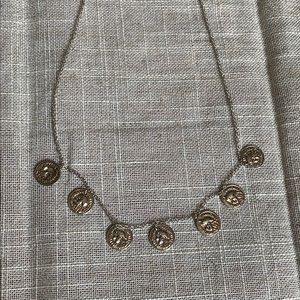 Brandy Melville Silver Coin Necklace